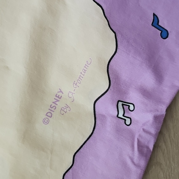 Vintage A-Fontane x Disney Snow White & The Seven Dwarves Pillow Case - Picture 3 of 9